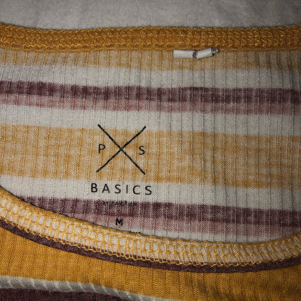 Stripped yellow Shirt